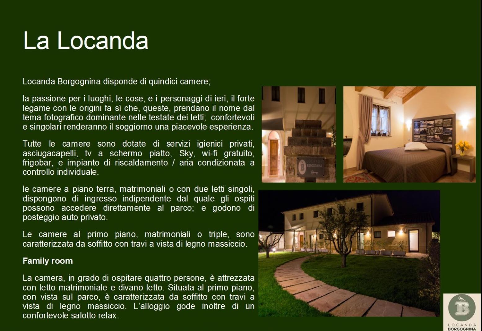 Locanda Borgognina Lucrezia Luaran gambar